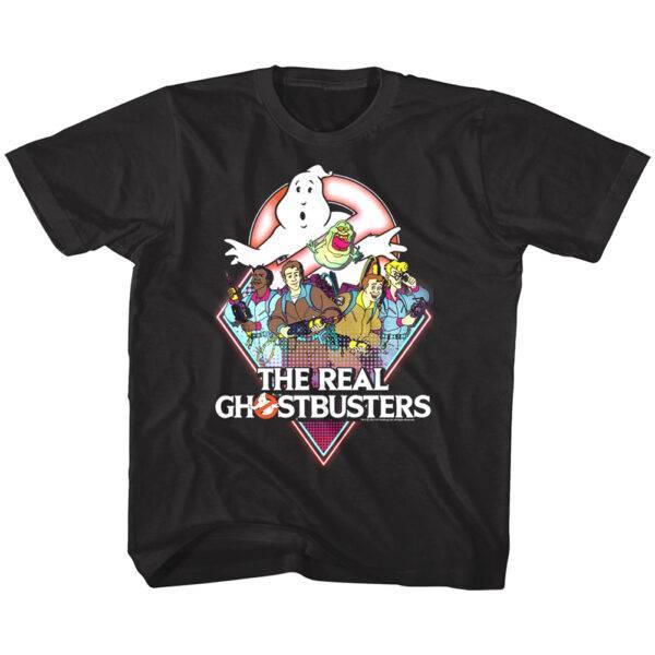 Ghostbusters Demon Diamond Kids T Shirt