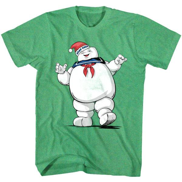 Ghostbusters Merry Xmas Stay Puft Men’s T Shirt