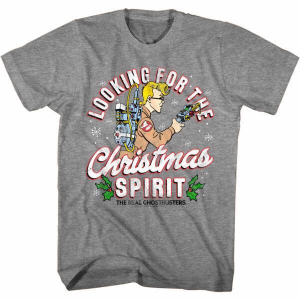 Ghostbusters Christmas Spirit Men’s T Shirt