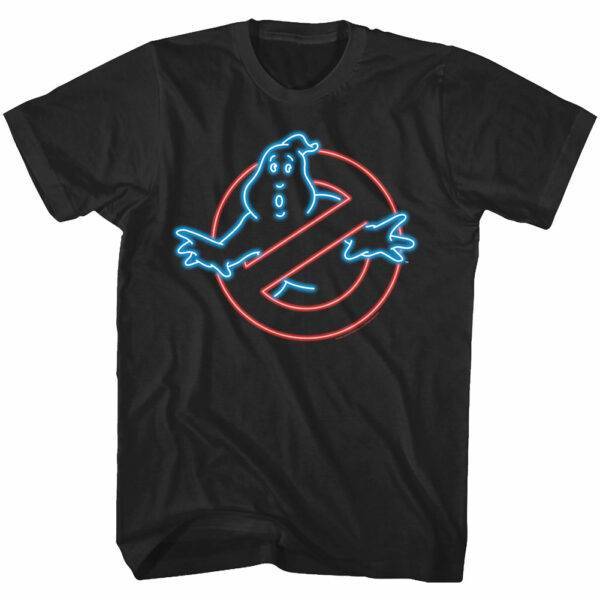 Ghostbusters Neon No Ghost Icon Men's T Shirt