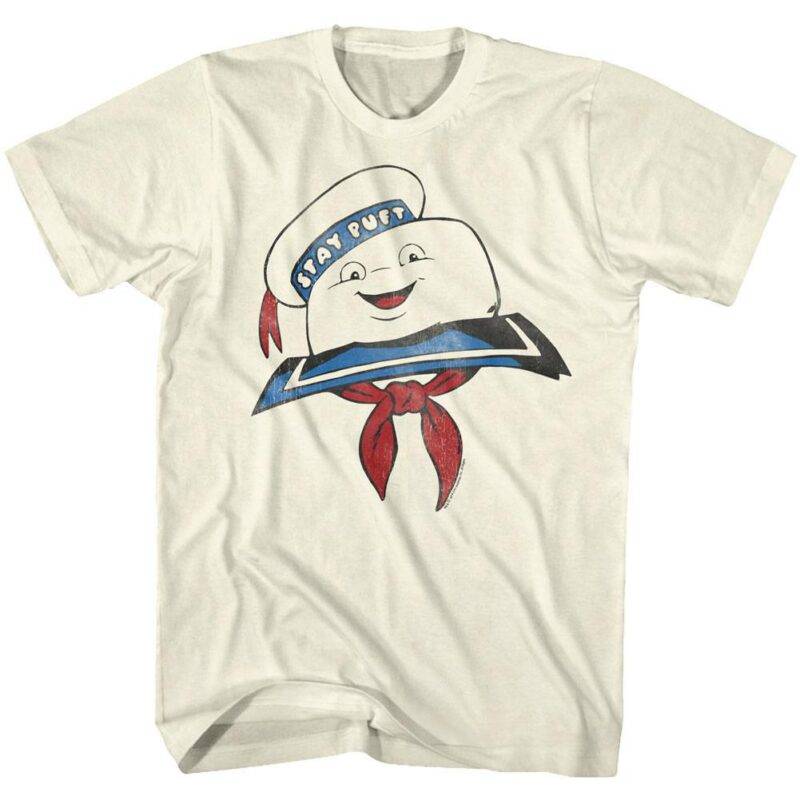 Ghostbusters Stay Puft Head Men's T Shirt