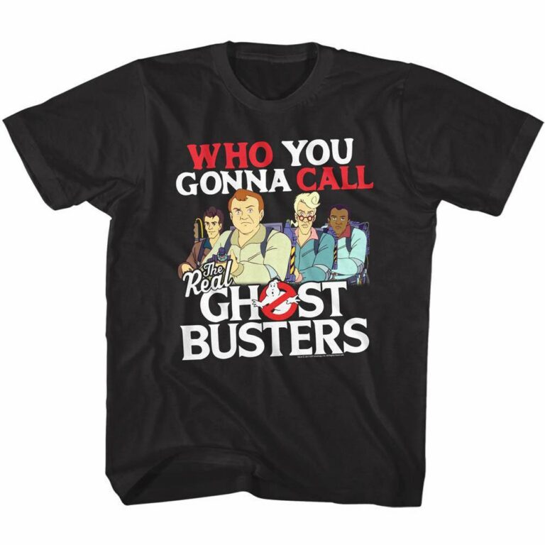 Ghostbusters Who You Gonna Call Squad Kids T Shirt