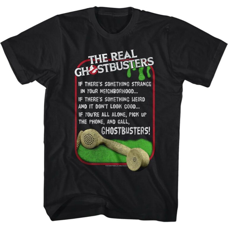 Ghostbusters Theme Song Men’s T Shirt