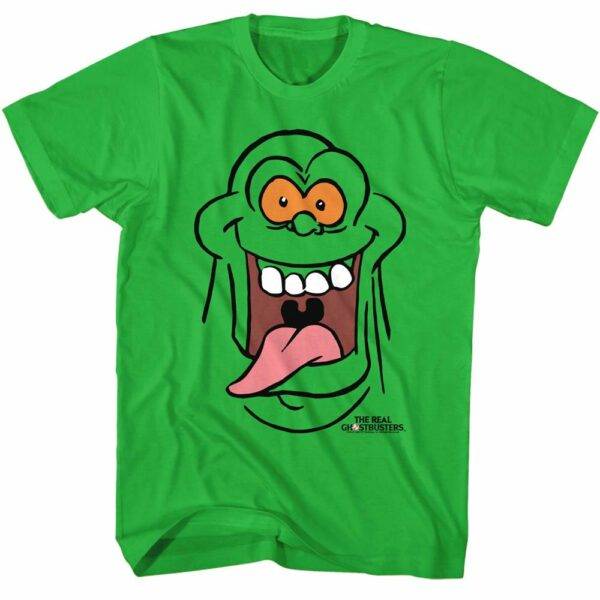 Ghostbusters Slimer Face Men’s T Shirt