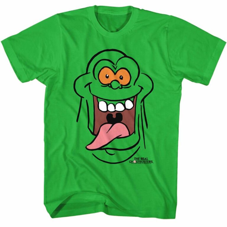 Ghostbusters Slimer Face Men’s T Shirt