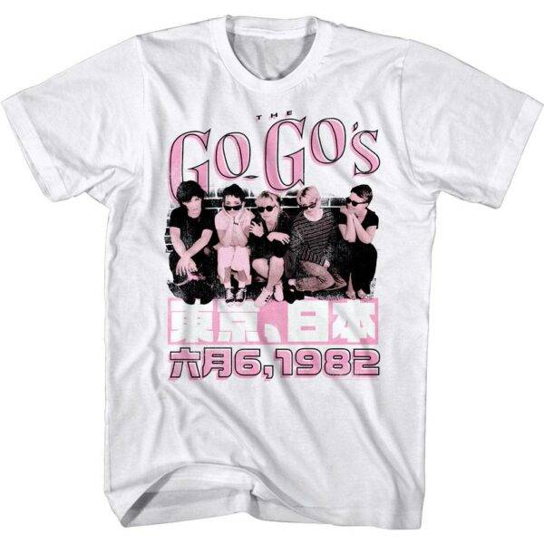 Go-Go's Japan Tour T-Shirt
