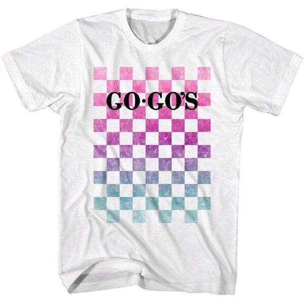 Go-Go's Checkerboard Logo T-Shirt