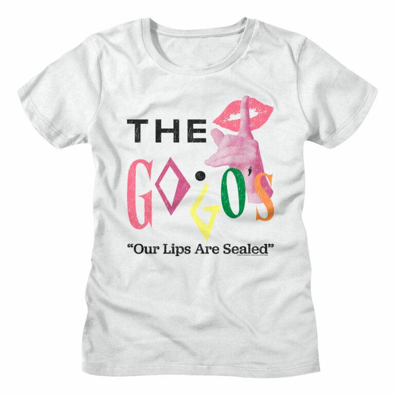 Go-Go’s Our Lips Are Sealed Women’s T Shirt