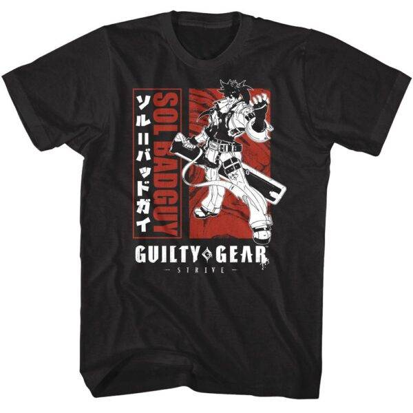 Guilty Gear Strive Sol Badguy Men’s T Shirt