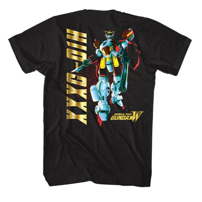 Gundam Galaxy Heavyarms XXXG 01H Men's T Shirt - Image 4