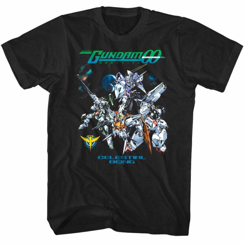 Gundam 00 Celestial Being Men’s T Shirt