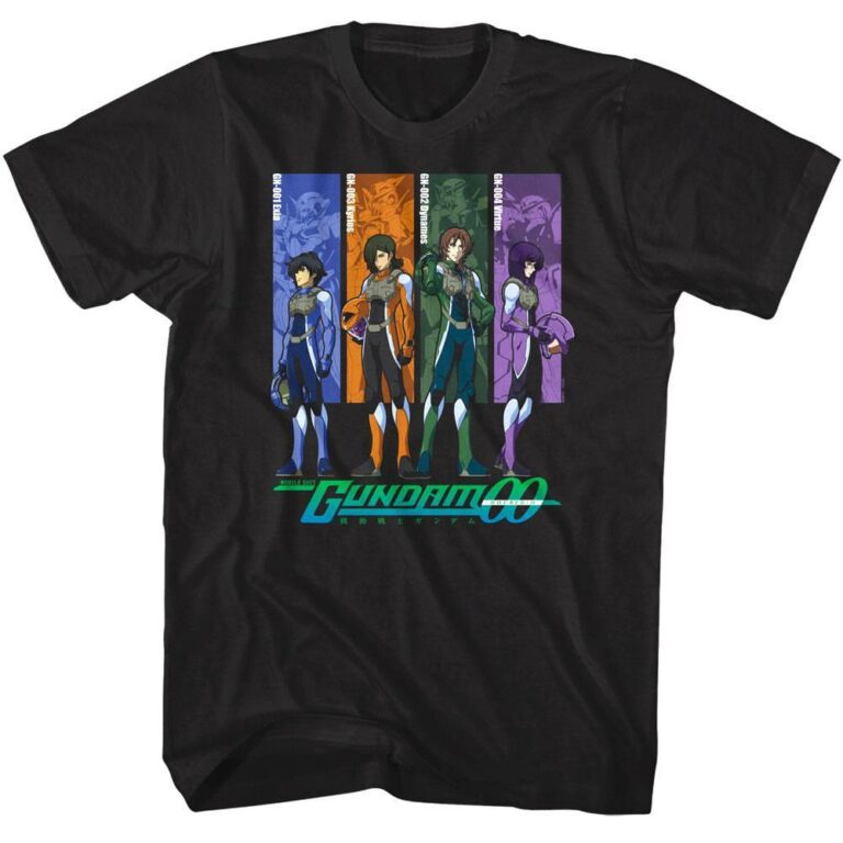 Gundam 00 Pilots Exia Kyrios Dynamos Men’s T Shirt