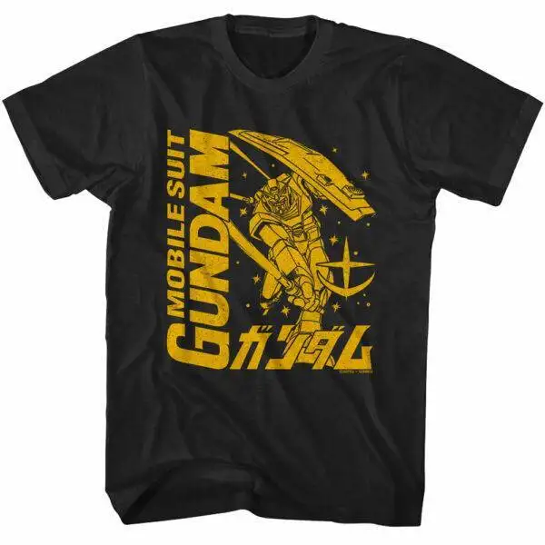 Gundam in Space Mecha Men’s T Shirt