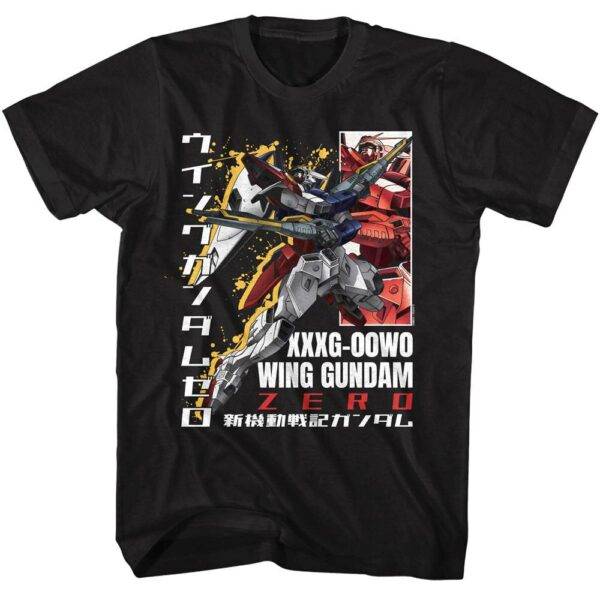 Gundam Wing Zero XXXG-OOWO Men’s T Shirt