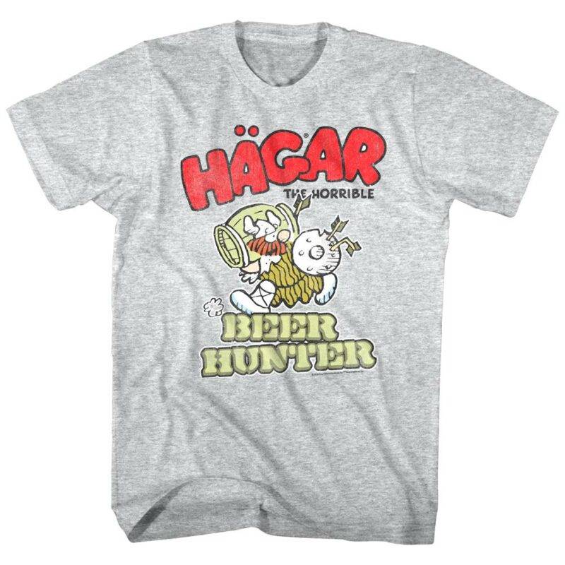 Hagar the Horrible Beer Hunter Men’s T Shirt