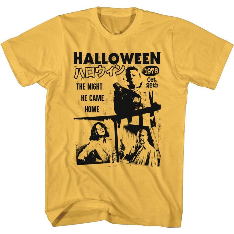 Halloween Japanese Movie Stills Men’s T Shirt