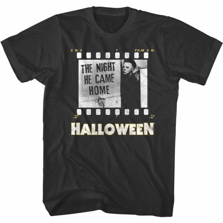 Halloween Horror Movie Reel Men’s T Shirt