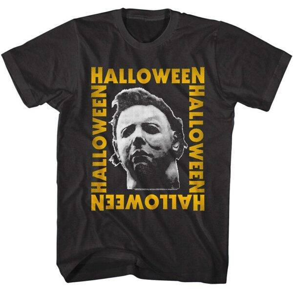 Halloween Michael Myers Framed Men’s T Shirt