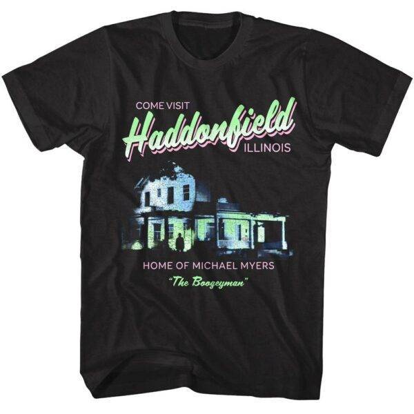 Halloween Come Visit Haddonfield Men’s T Shirt