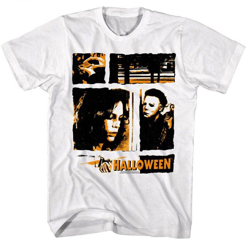 Halloween Horror Movie Storyboard Men’s T Shirt