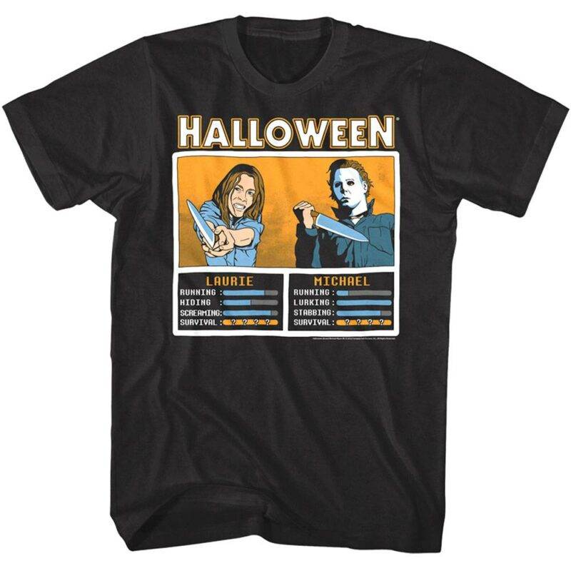 Halloween Knife Fight Men’s T Shirt