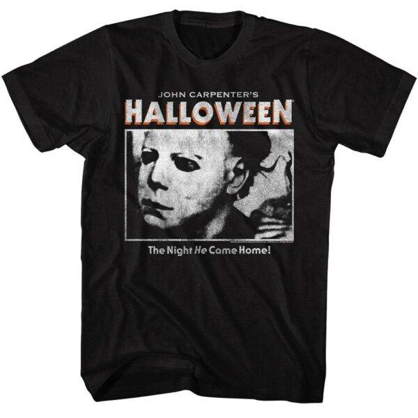 Halloween Michael Myers Mask Men’s T Shirt