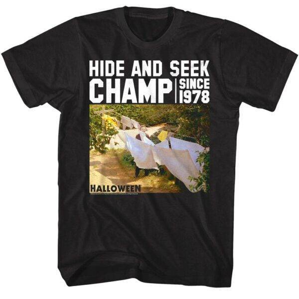 Halloween Hide & Seek Champ Laundry Men’s T Shirt