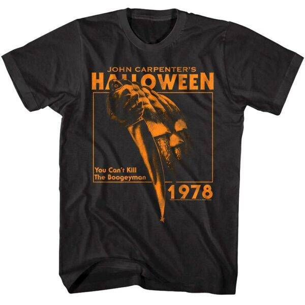 Halloween Pumpkin Knife 78 Men’s T Shirt