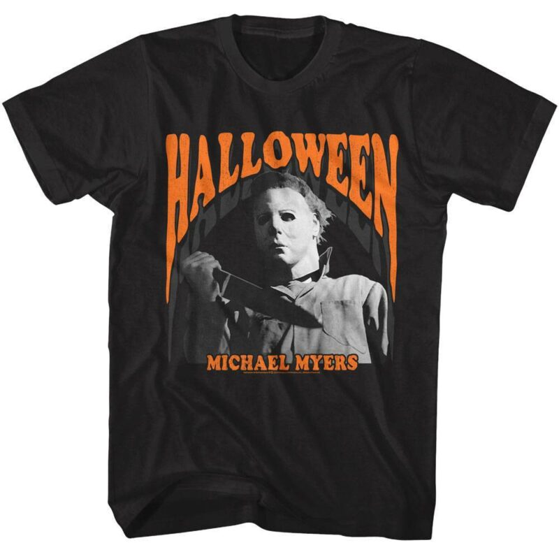 Halloween Melting Michael Myers Men’s T Shirt