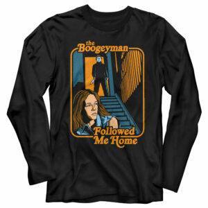 Halloween Boogeyman Followed Me Home Men’s Long Sleeve T Shirt