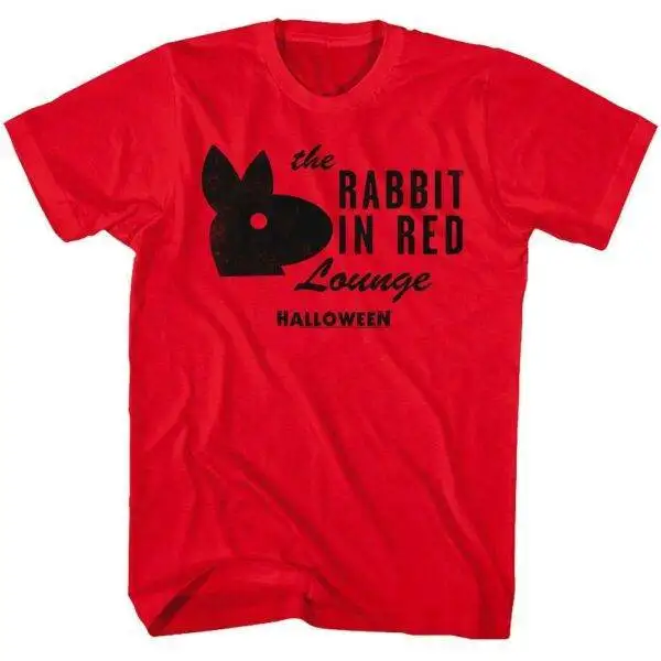 Halloween Rabbit in Red Lounge Men’s T Shirt