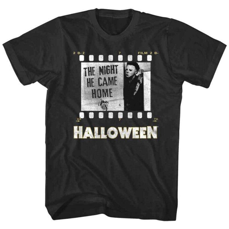 Halloween Film Strip Men’s T Shirt