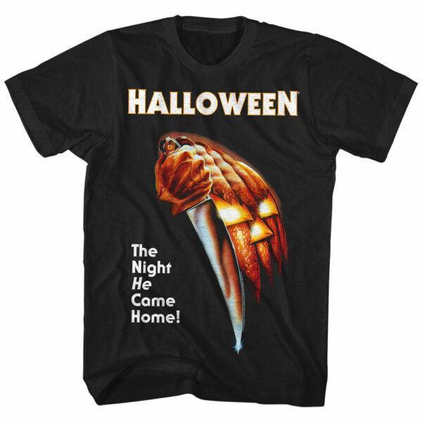 Halloween Horror Movie Poster Men’s T Shirt