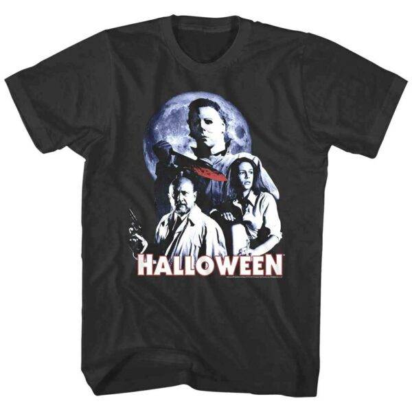 Halloween Full Moon Ensemble Men’s T Shirt