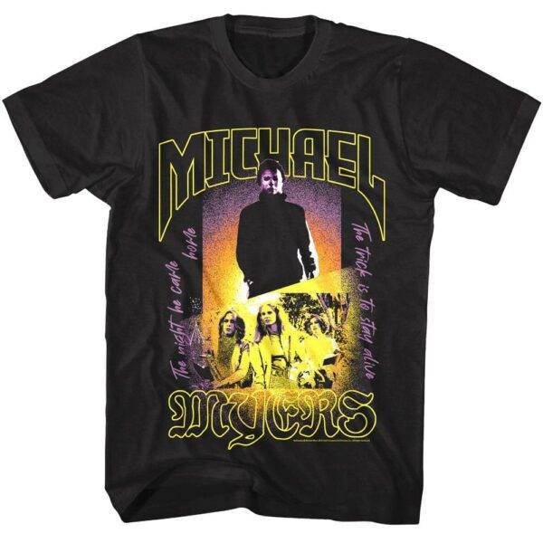 Halloween Michael Myers & his Girls Men’s T Shirt