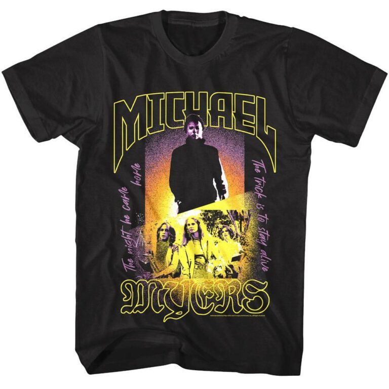 Halloween Michael Myers & his Girls Men’s T Shirt