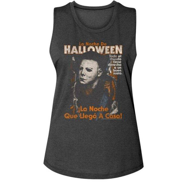 Halloween Spanish Movie Poster Women’s Tank