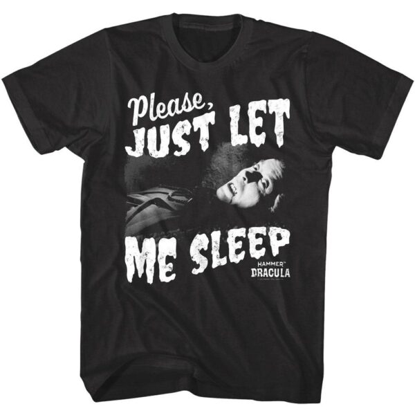 Dracula Please Just Let me Sleep Men’s T Shirt
