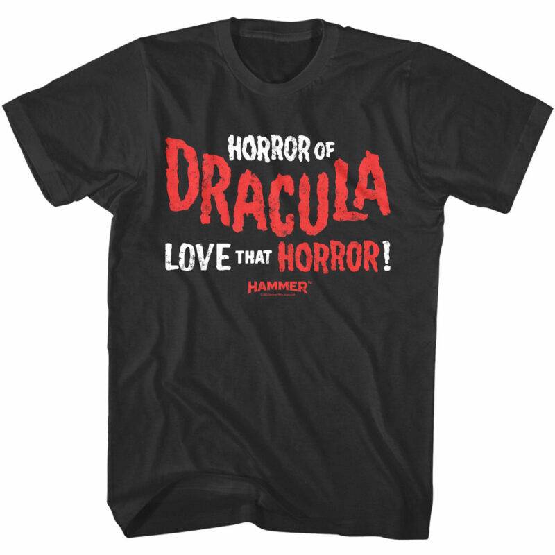 Love That Horror of Dracula Men’s T Shirt
