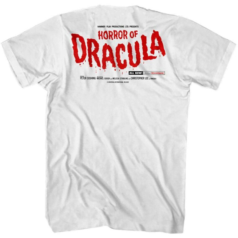 Dracula Terrifying Lover Who Died Men's T Shirt - Image 4