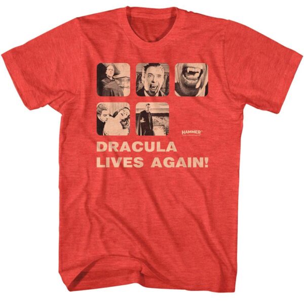 Dracula Lives Again Men’s T Shirt