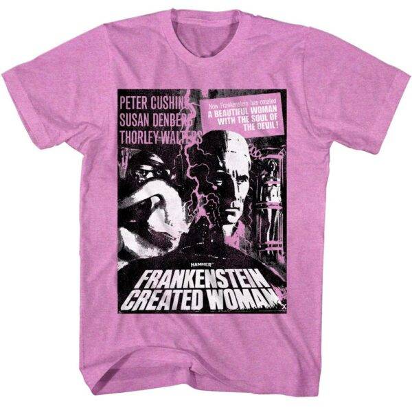 Frankenstein Created Woman Poster Men’s T Shirt