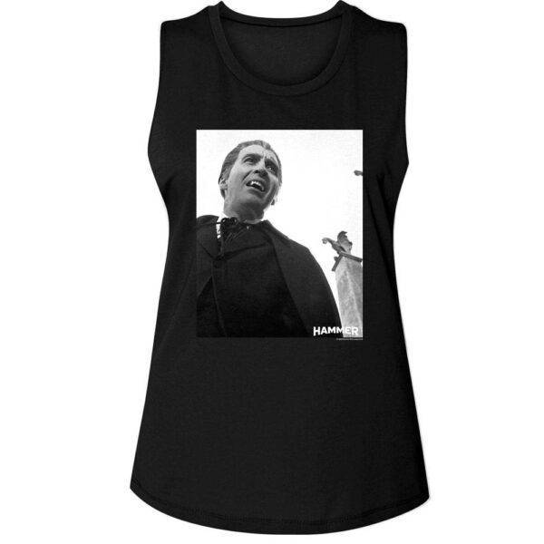 Dracula Christopher Lee Hunting Prey Women’s Tank