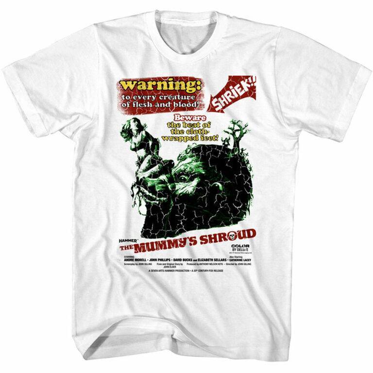 Mummy’s Shroud Shriek Men’s T Shirt