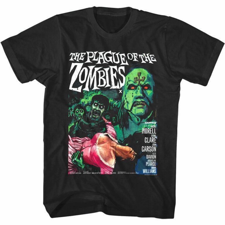 Plague Of The Zombies Movie Poster Men’s T Shirt