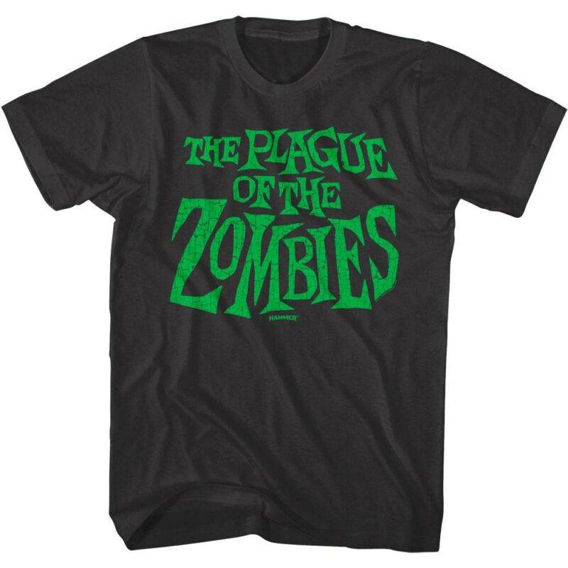 Plague Of The Zombies Vintage Logo Men’s T Shirt