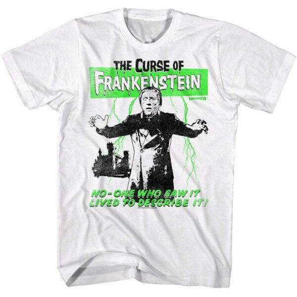 Curse of Frankenstein Castle Men’s T Shirt