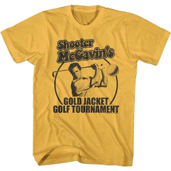 Happy Gilmore Shooter McGavins Gold Jacket Men’s T Shirt