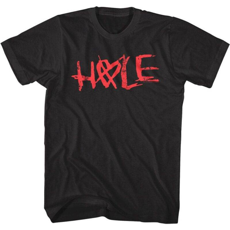 Hole Crossed Heart Logo Men’s T Shirt