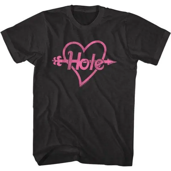 Hole Cupids Arrow Heart Logo Men’s T Shirt